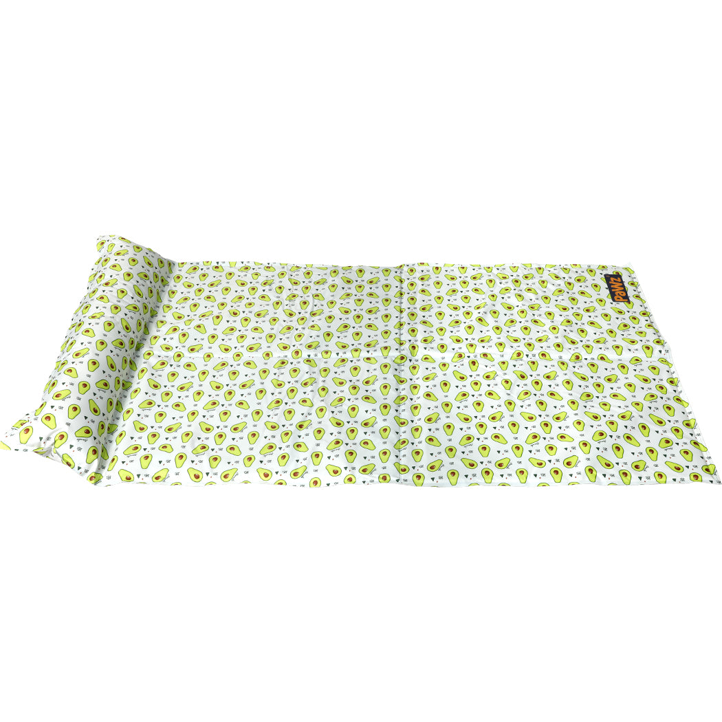 Bouvier Dog Beds Pet Cooling Mat Cat Gel Non-Toxic Pillow Sofa Self-cool Summer - Yellow XLARGE