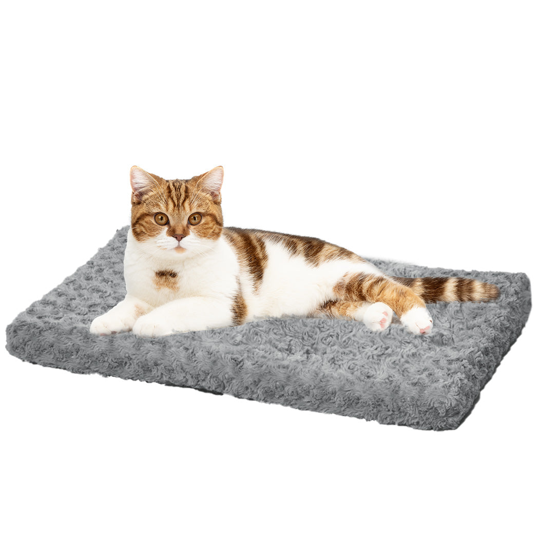 Pumi Dog Beds Pet Bedding Mattress Soft Pad Cushion Bed - Grey XSMALL