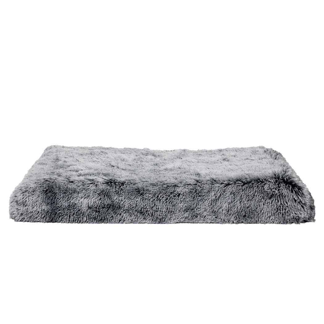 Herder Dog Beds Mat Pet Calming Memory Foam Orthopedic Removable Cover Washable - Charcoal SMALL