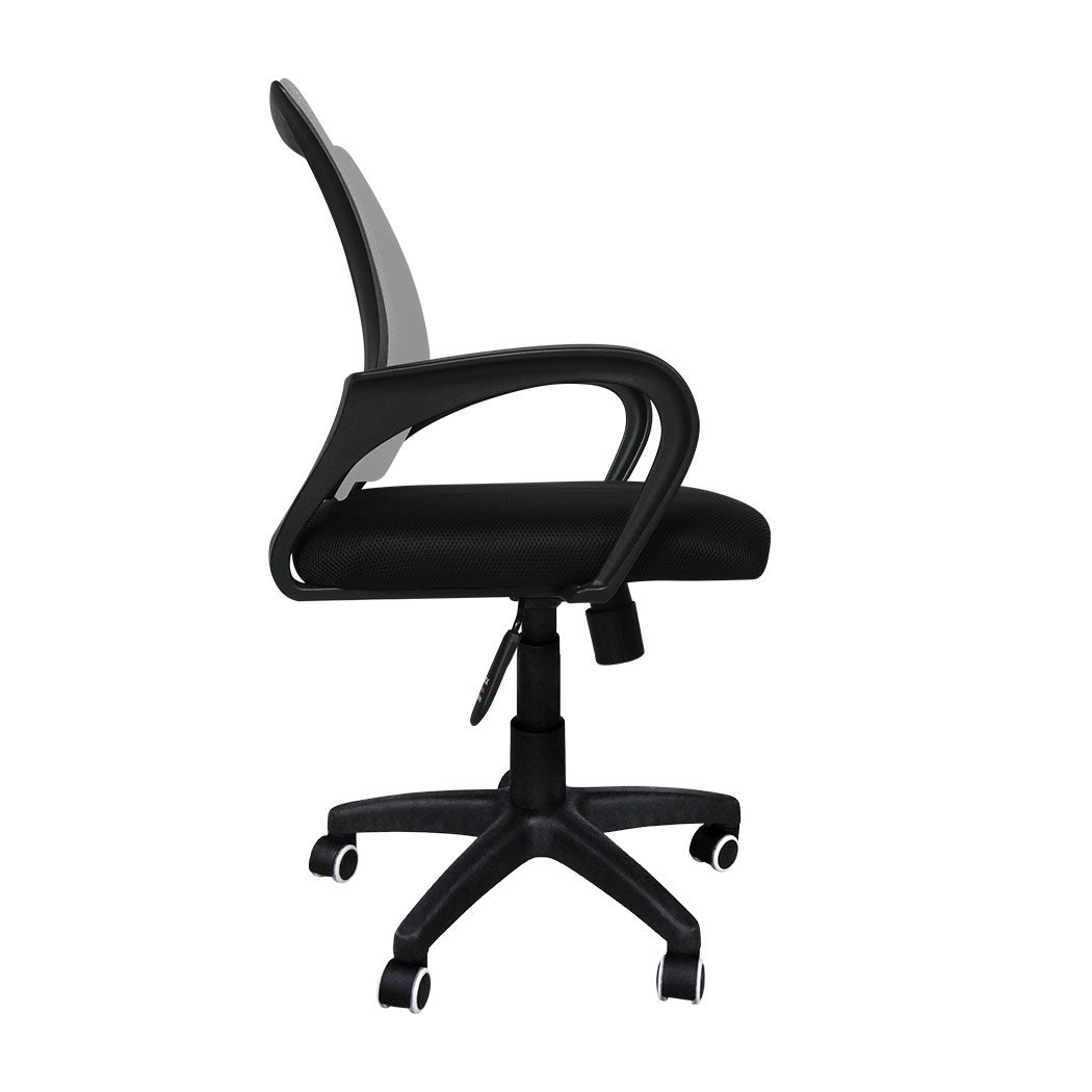 Ymir Executive Gaming Office Chair Set Of 2 Computer Mesh Seating Work - Grey & JBlack