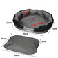 Bichon Dog Beds Waterproof Pet Calming Memory Foam Orthopaedic Removable Washable - Grey MEDIUM