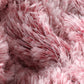 Dog Blanket Pet Cat Mat Puppy Warm Soft Plush Washable Reusable - Pink Large