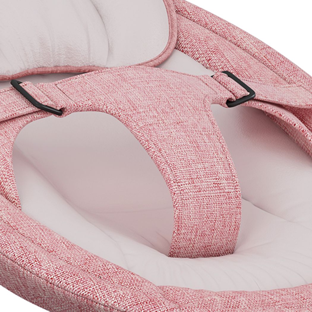 Baby Swing Cradle Pink Rocker Bed Electric Bouncer Seat Infant Remote Chair