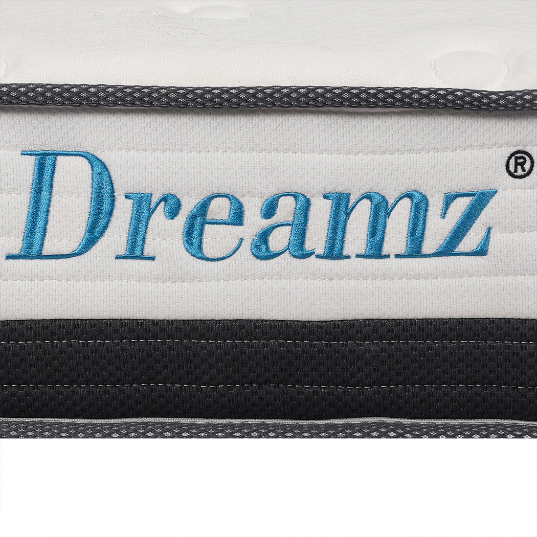 France 21cm Spring Mattress Premium Bed Top Foam Medium Firm - King Single