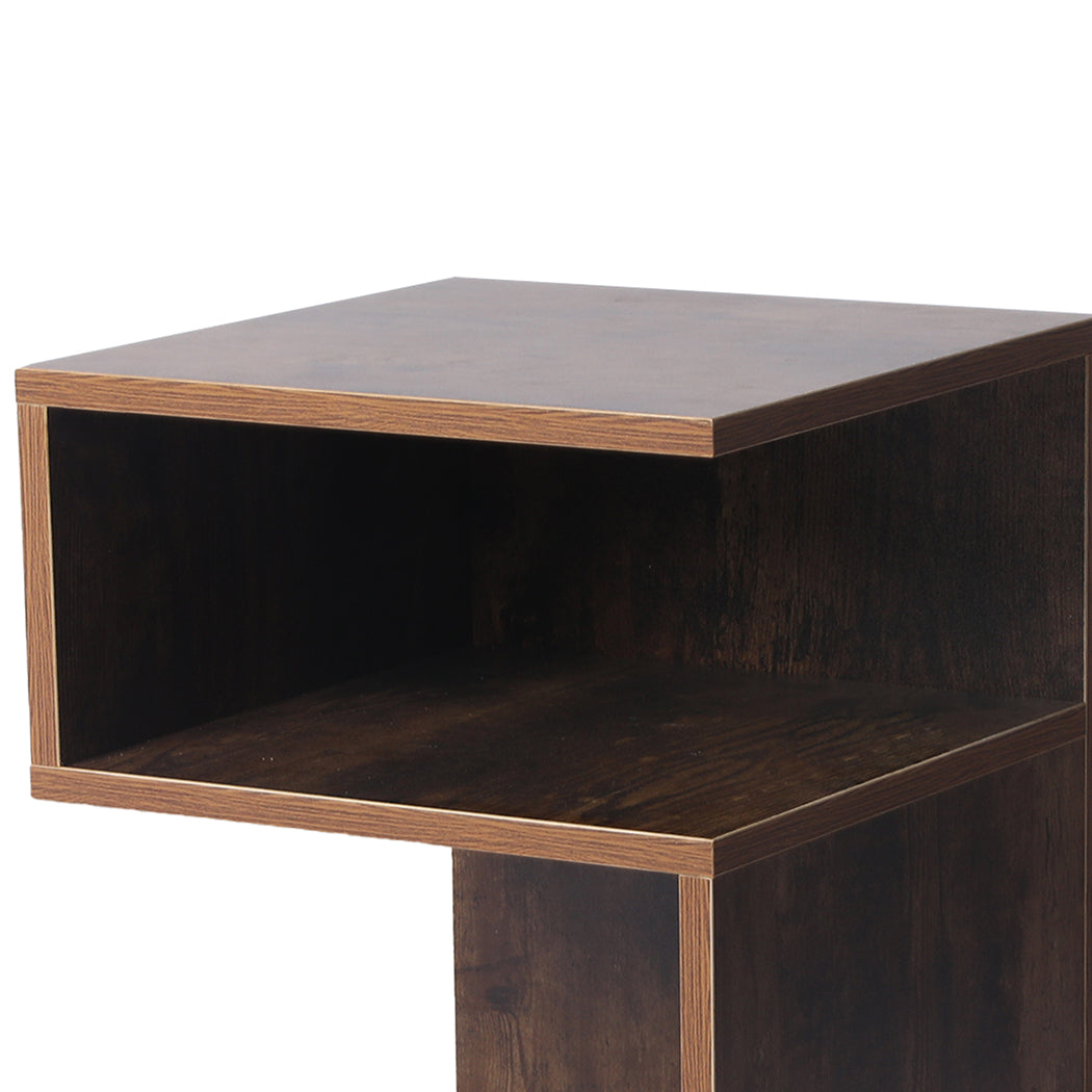 Set of 2 Murray Wooden Bedside Tables Side Table Nightstand Storage Cabinet Bedroom - Oak