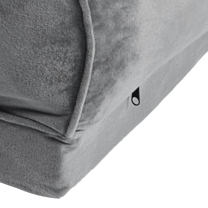 Perro Dog Beds Pet Sofa Bedding Soft Warm Mattress Cushion Pillow Mat Plush - Grey MEDIUM
