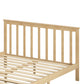 Arianne Wooden Bed Frame Base Full Size Timber Natural - Double