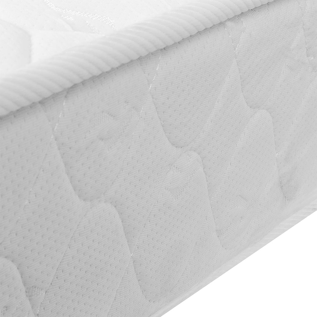 Zera 13cm Mattress Spring Coil Bonnell Bed Sleep Foam Medium Firm - King Single