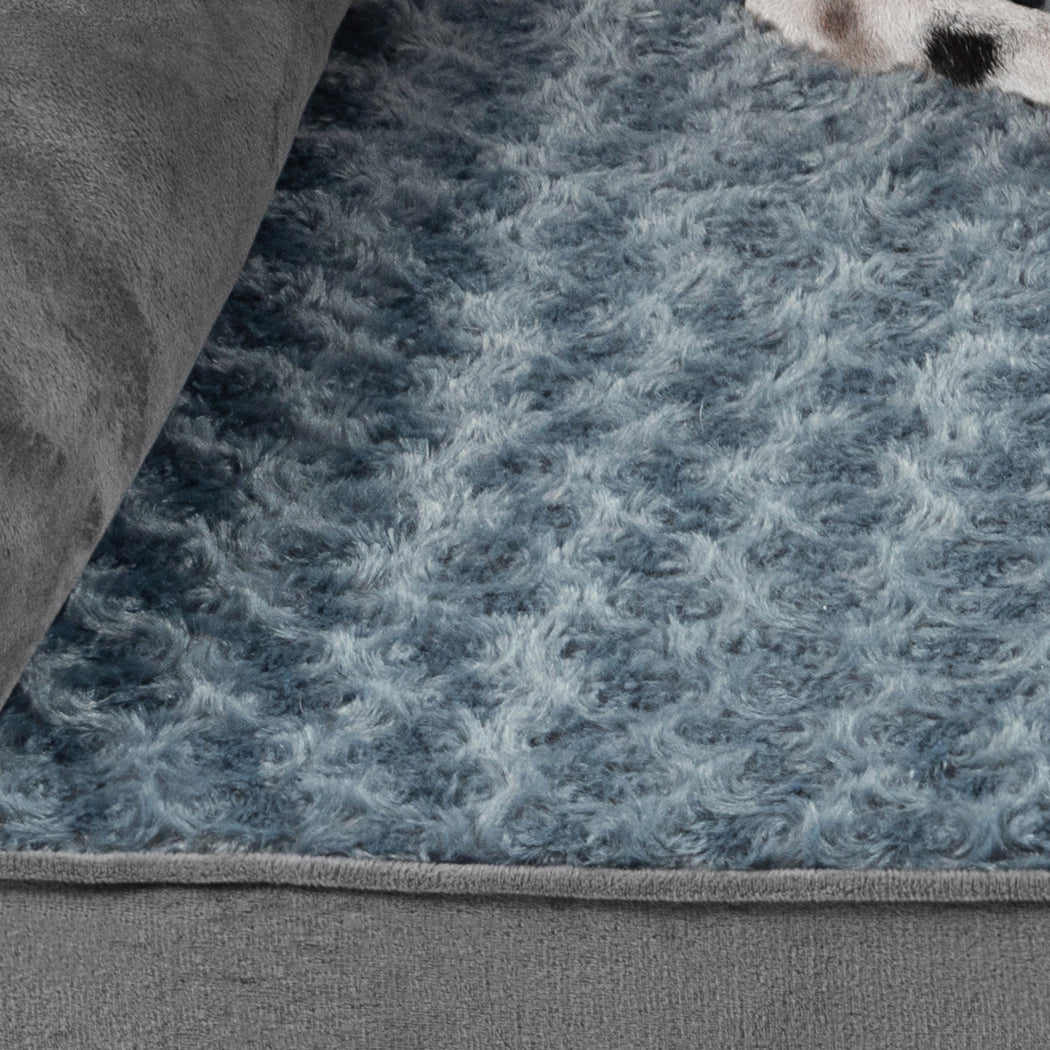 Perro Dog Beds Pet Sofa Bedding Soft Warm Mattress Cushion Pillow Mat Plush - Grey XXLARGE