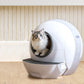 Automatic Smart Cat Litter Box Self-Cleaning With App Remote Control Large - White Large