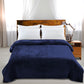 Waylon Throw Ultra-Soft Blanket 320gsm 220x160cm Warm - Blue