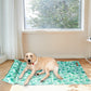 Skye Dog Beds Pet Cooling Mat Cat Gel Non-Toxic Pillow Sofa Self-cool Summer - Green XLARGE