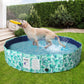 120cm Pet Dog Swimming Pool Cat Portable BathTub Kid Shower Washing Folding