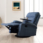 Niamh Massage Chair Recliner Chair Heated Lounge Armchair 360 Swivel - Blue