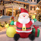 Outdoor Santa 1.8M Christmas Inflatable Outdoor Decorations Santa LED Lights Xmas Party