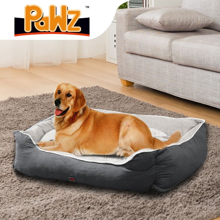 Briard Dog Beds Pet Mattress Cat Mat Soft Warm Cushion Washable - Grey XLARGE