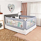 Kids Baby Safety Bed Rail Adjustable Folding Child Toddler Protect Large