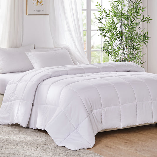 DOUBLE 700GSM Quilts Bamboo Quilt Winter All Season Bedding Duvet Doona - White