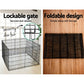 Pet Playpen Dog Playpen 30" 8 Panel Puppy Exercise Cage Enclosure Fence