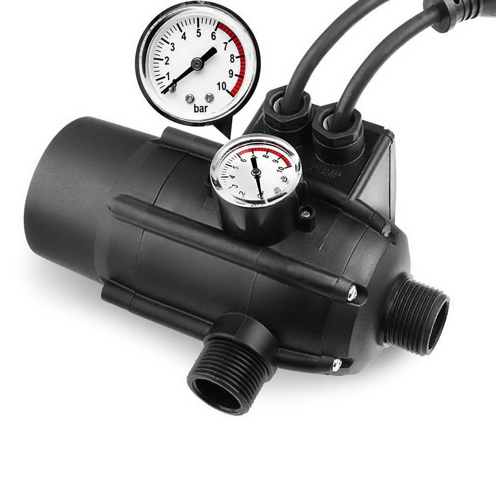 Adjustable Automatic Electronic Water Pump Controller - Black