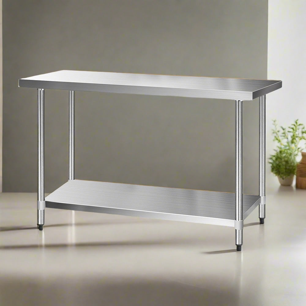 1524mmx610mm Commercial Stainless Steel Kitchen Bench